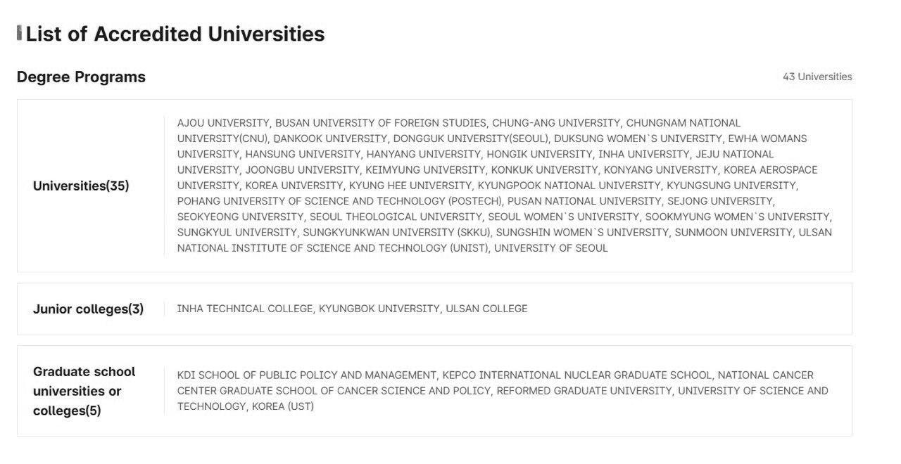 Danh sách 35 Trường TOP 1% Hàn Quốc 2026 mới lên top | Du học Hantico